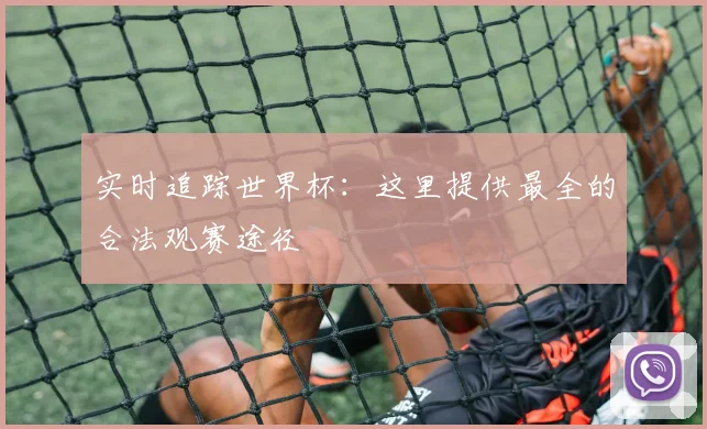 实时追踪世界杯:这里提供最全的合法观赛途径